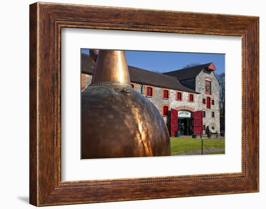 Copper Still at Midleton Whiskey Distillery, Midleton, County Cork, Ireland-null-Framed Photographic Print