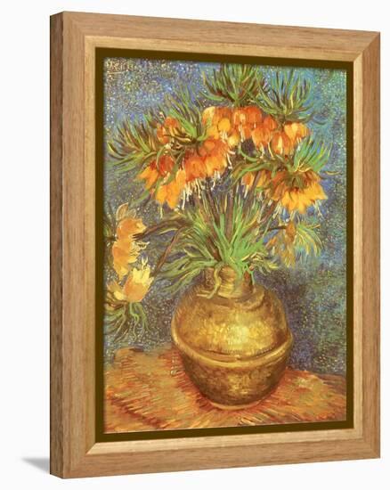 Copper Vase with Flowers, 1887-Vincent van Gogh-Framed Premier Image Canvas