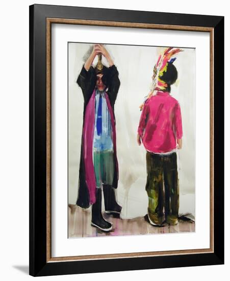 Cops and Robbers, 2006-Daniel Clarke-Framed Giclee Print