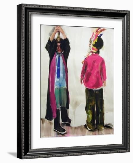 Cops and Robbers, 2006-Daniel Clarke-Framed Giclee Print