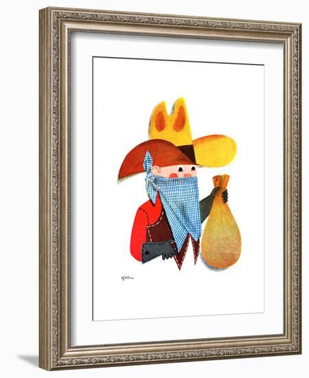 Cops and Robbers - Jack & Jill-George Fithian-Framed Giclee Print