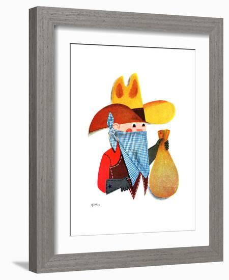 Cops and Robbers - Jack & Jill-George Fithian-Framed Giclee Print