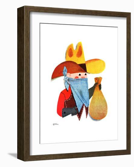 Cops and Robbers - Jack & Jill-George Fithian-Framed Giclee Print