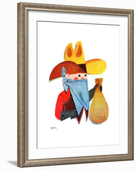 Cops and Robbers - Jack & Jill-George Fithian-Framed Giclee Print