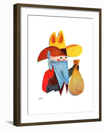 Cops and Robbers - Jack & Jill-George Fithian-Framed Giclee Print