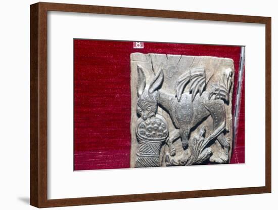 Coptic Woodcarving of Donkey, 6th century-Unknown-Framed Giclee Print