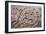Coptic woodcarving of lion in foliage, c5th-7th century-Unknown-Framed Giclee Print