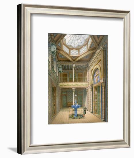 Copula Style Ceiling, Design for the Entrance Hall to Wilhelma, 1837-Karl Ludwig Wilhelm Zanth-Framed Giclee Print