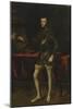 Copy after Titian's Portrait of Philip II (Oil on Canvas)-John Singer Sargent-Mounted Giclee Print