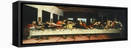 Copy of Last Supper by Leonardo Da Vinci-null-Framed Premier Image Canvas