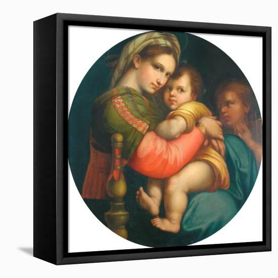 Copy of Madonna and Child-Raphael-Framed Premier Image Canvas