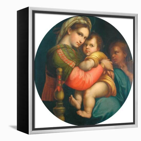 Copy of Madonna and Child-Raphael-Framed Premier Image Canvas