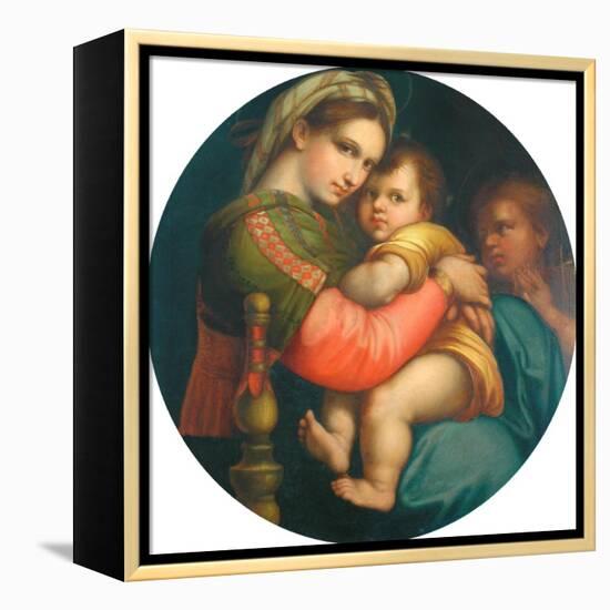 Copy of Madonna and Child-Raphael-Framed Premier Image Canvas