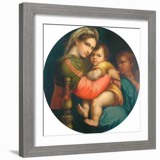 Copy of Madonna and Child-Raphael-Framed Giclee Print