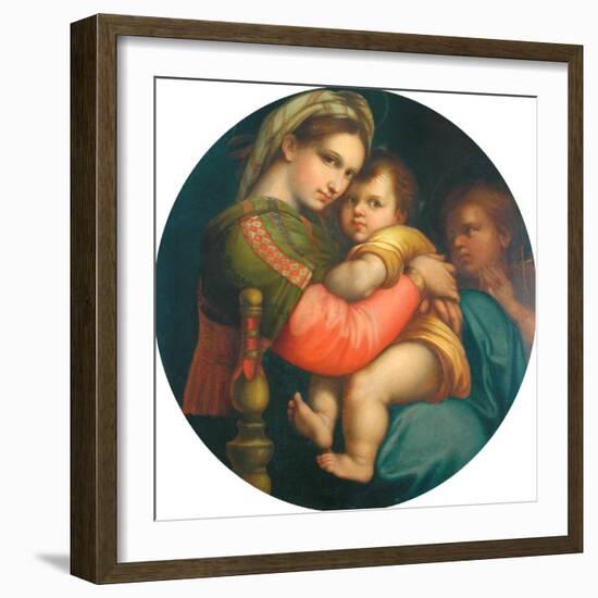 Copy of Madonna and Child-Raphael-Framed Giclee Print