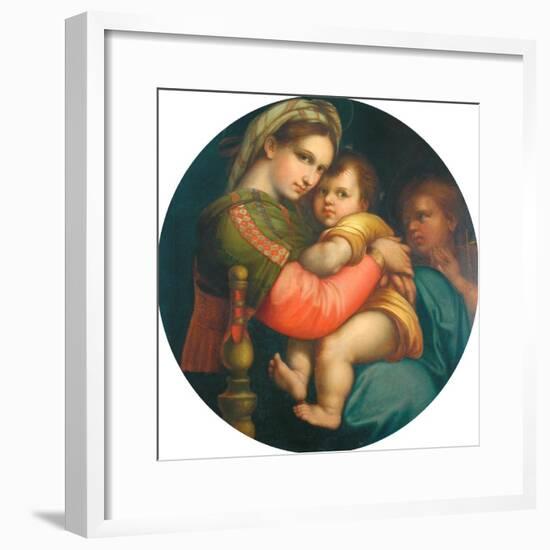 Copy of Madonna and Child-Raphael-Framed Giclee Print