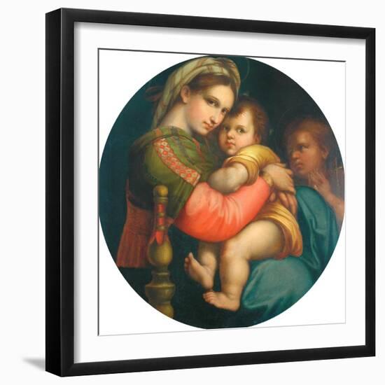 Copy of Madonna and Child-Raphael-Framed Giclee Print
