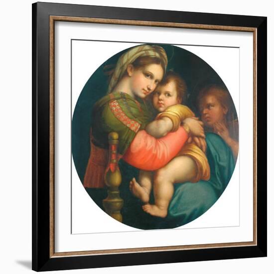 Copy of Madonna and Child-Raphael-Framed Giclee Print