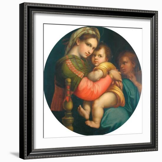 Copy of Madonna and Child-Raphael-Framed Giclee Print