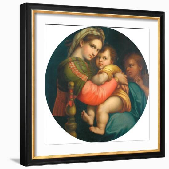 Copy of Madonna and Child-Raphael-Framed Giclee Print