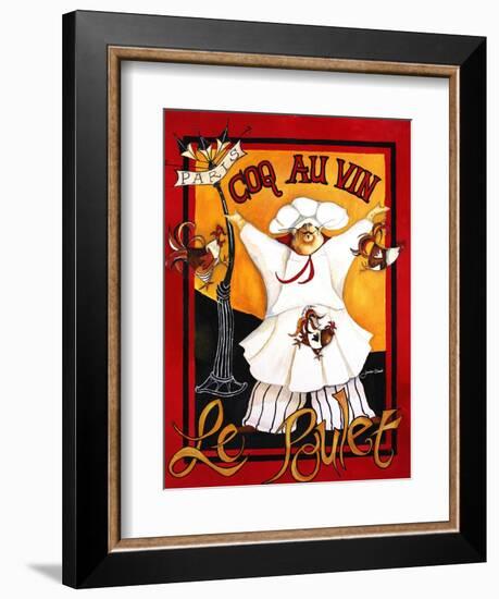 Coq Au Vin-Jennifer Garant-Framed Giclee Print