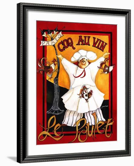 Coq Au Vin-Jennifer Garant-Framed Giclee Print