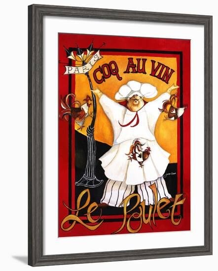 Coq Au Vin-Jennifer Garant-Framed Giclee Print