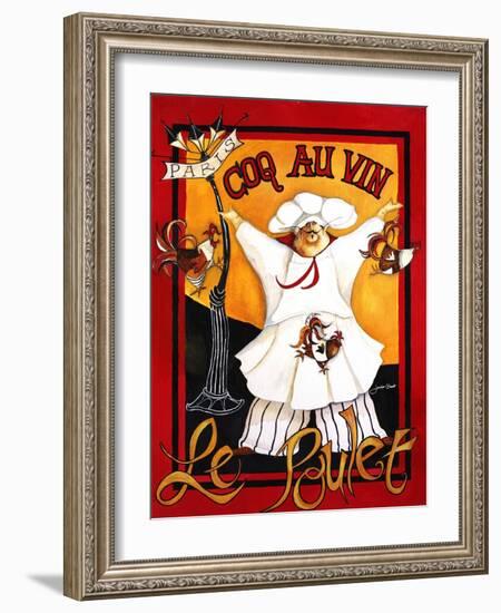 Coq Au Vin-Jennifer Garant-Framed Giclee Print