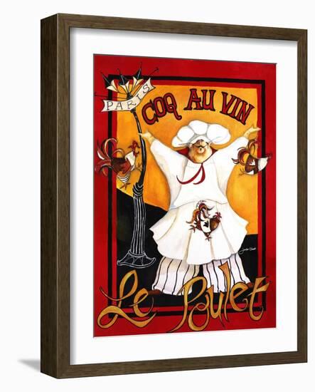 Coq Au Vin-Jennifer Garant-Framed Giclee Print