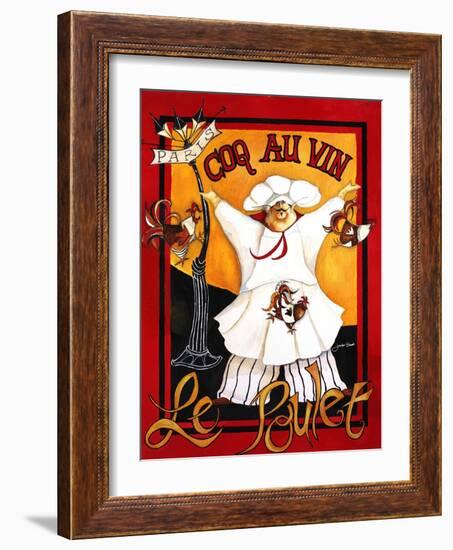 Coq Au Vin-Jennifer Garant-Framed Giclee Print