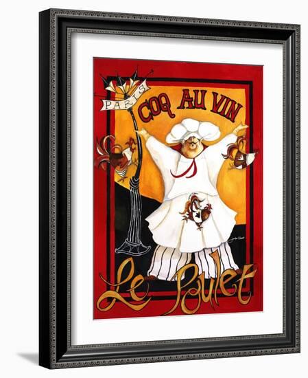 Coq Au Vin-Jennifer Garant-Framed Giclee Print