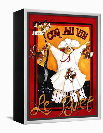 Coq Au Vin-Jennifer Garant-Framed Premier Image Canvas