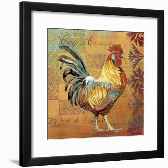 Coq Motifs I-null-Framed Giclee Print