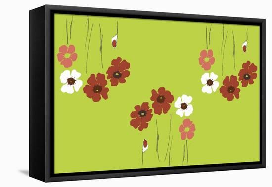 Coquelicot Limon-Anne Cote-Framed Premier Image Canvas