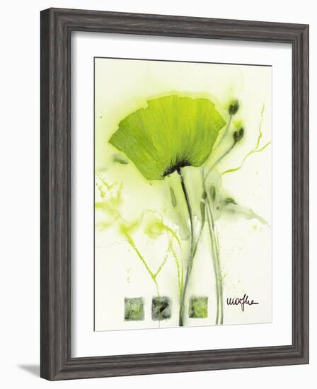 Coquelicot Vert I-Marthe-Framed Art Print