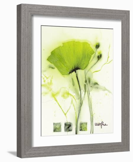 Coquelicot Vert I-Marthe-Framed Art Print