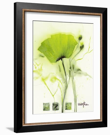 Coquelicot Vert I-Marthe-Framed Art Print