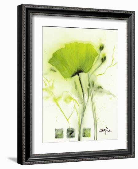 Coquelicot Vert I-Marthe-Framed Art Print