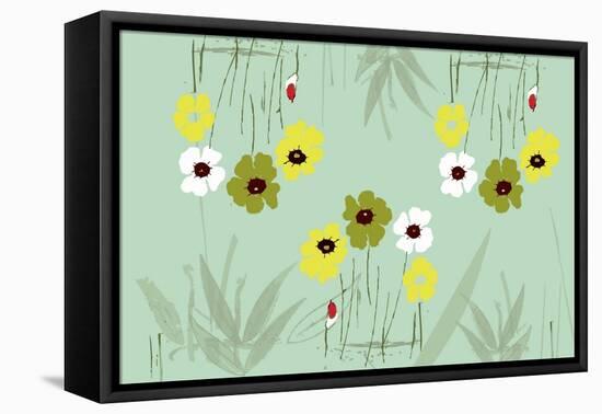 Coquelicot Vert-Anne Cote-Framed Premier Image Canvas