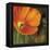 Coquelicots dans le soleil 3-Pierre Viollet-Framed Stretched Canvas