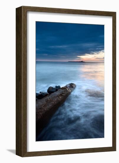 Coquet Island at Dawn-Mark Sunderland-Framed Photographic Print