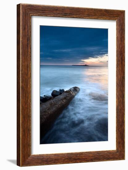 Coquet Island at Dawn-Mark Sunderland-Framed Photographic Print