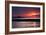 Coquet Island Sunrise-Mark Sunderland-Framed Photographic Print