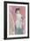 Coquette in Front of a Mirror-Felicien Rops-Framed Giclee Print