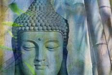 Budha with Bamboo-Cora Niele-Photographic Print