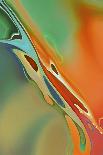 Abstract Fractals  Blue And Green-Cora Niele-Giclee Print