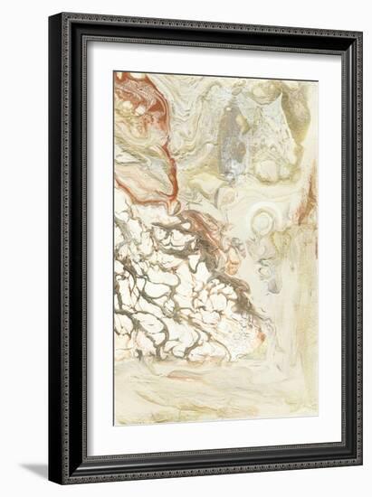 Coral & Alabaster II-Lila Bramma-Framed Art Print