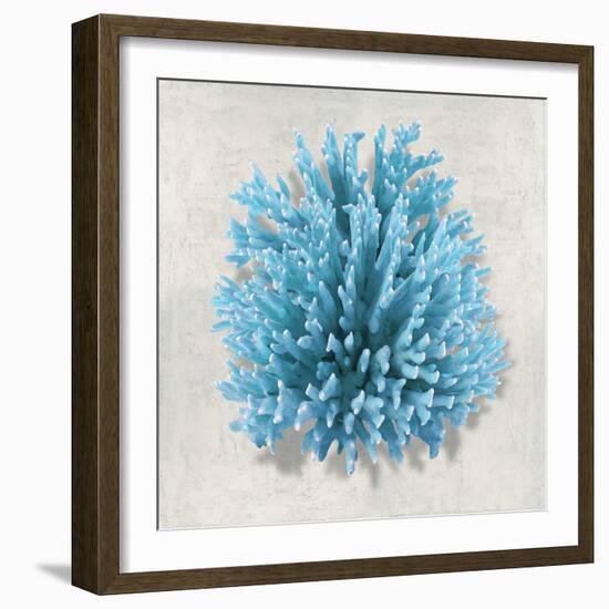 Coral Aqua I-Caroline Kelly-Framed Art Print