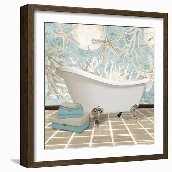 Coral Bath 2A-Carole Stevens-Framed Art Print