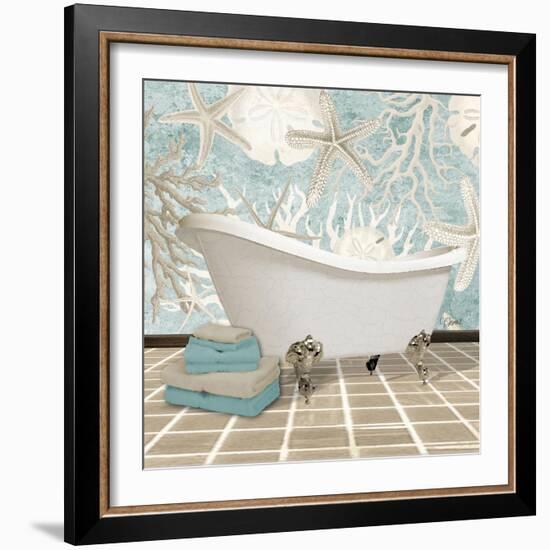 Coral Bath 2A-Carole Stevens-Framed Art Print